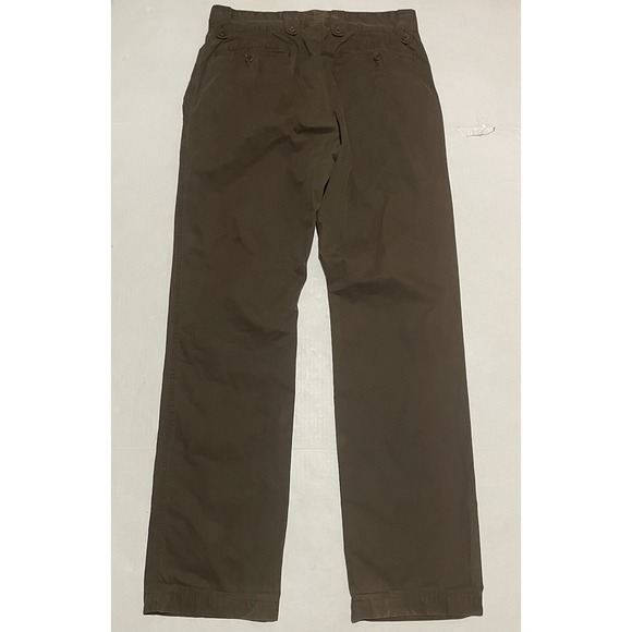 John Varvatos Pants Size 33 X 34.5 Tall Olive Brown Straight Leg Casual - Picture 7 of 7